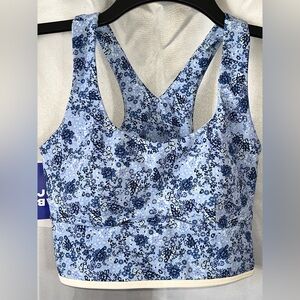 JoyLab Women's Floral Print Longline Sports Bra